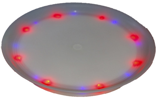 LED lighted serving tray