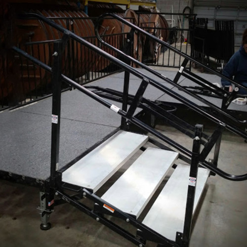 Adjustable Stage Stairs