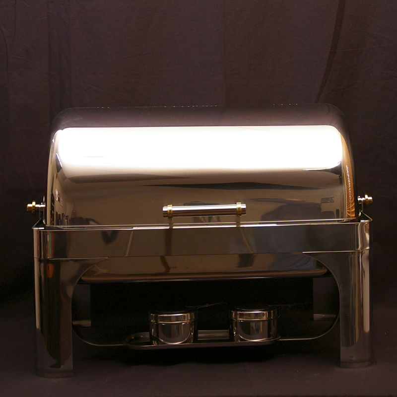 Full Size 8qt Roll Top chafer