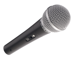 Handheld wired microphone