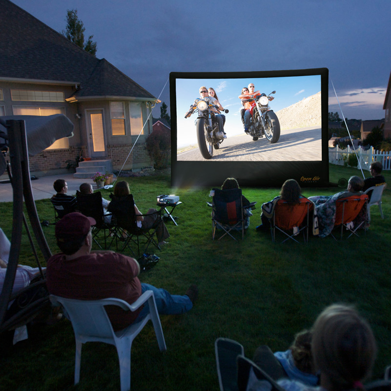 Outdoor Home Theater 12 X 7 Grand, Outdoor Home Theater